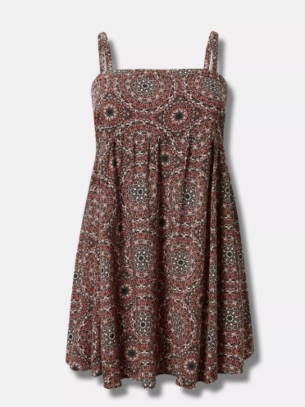 Torrid Mini Challis Sleeveless Sundress — SKU 41485935 (Size 1 — Pretty Medallio